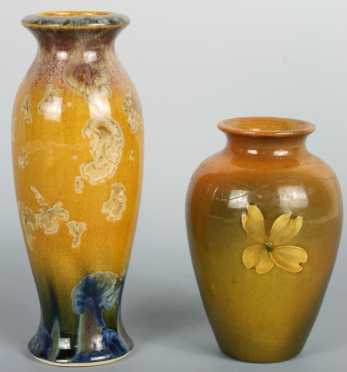 Two Art Pottery Vases