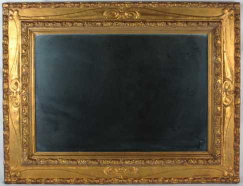 Continental Gesso on Wood Frame mirror