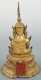 Thai Gilded Bronze Buddha in royal dress