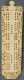 Chinese Ivory Cribbage Board