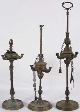Three Turkish Fluid Lamps