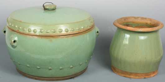 Chinese Pottery, 2 pieces