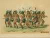 George Catlin, The Bear Dance," plate #18 from his North American Indian Collection