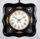 Swedish 19thC Mother of Pearl Inlaid Wall Clock