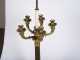 Pair of French Classical Style Brass Candelabra Lamps