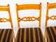 Set of Four Swedish Biedermeier Style Maple Side Chairs