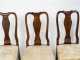 Set of Twelve Queen Anne Style Mahogany Dining Chairs