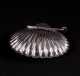 "Tane" Sterling Silver Clam Shell Footed Serving Box