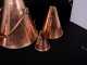 Set of Four Swedish 19thC Cone Shaped Copper Measures