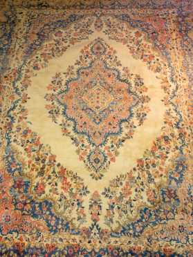 Persian Kerman Mid 20thC Room Size Oriental Rug
