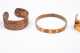 Four Copper Bracelets