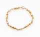 18K Gold and Pearl Link Bracelet