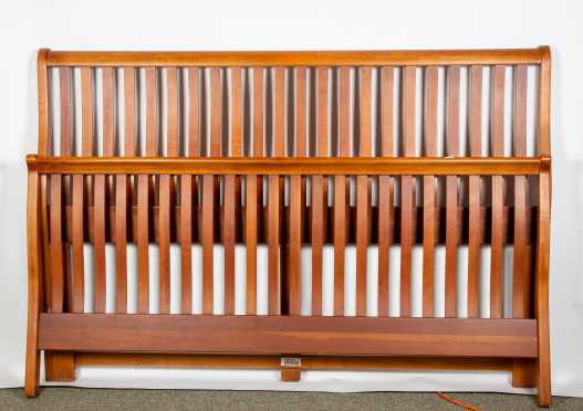 Mission Style California King Size Bed