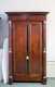 French Empire Two Door Inlaid Cabinet