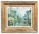 Pair of Swedish 20thC Cityscape Oil Paintings