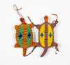Two Beaded Native American Turtles