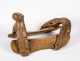 Old Western Wooden Burro's Saddle