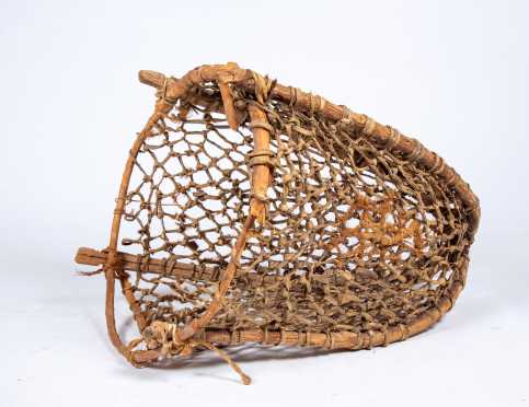 E20thC Native American Fish Basket Net