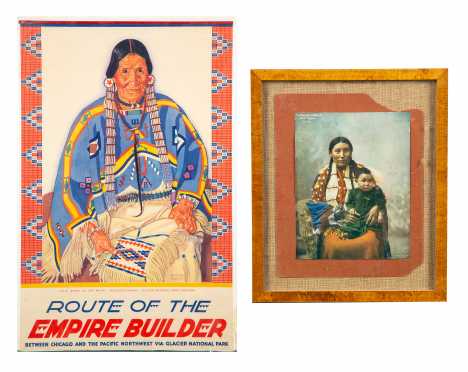 Two Pieces Native American Ephemera