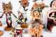 Twelve Native American Kachina Dolls