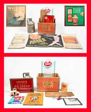 Large Miscellaneous Hood Family Advertising Items