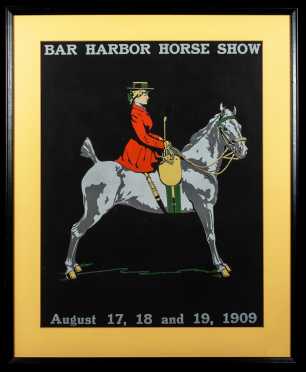 Bar Harbor Horse Show Poster 1909