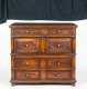 17thC Two Part Campaign English Four Drawer Chest