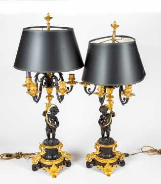 Pair of Classical Style Lamps