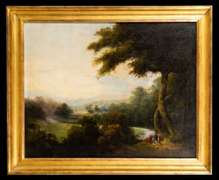 19thC American/ Continental Landscape Painting