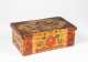 Poplar Wood Polychrome Paint Decorated Box