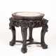 19th/20thC Chinese Carved Low Table or Stool