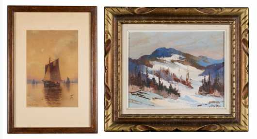 Two Early 20thC Paintings