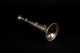 Concord, NH, Silver Plated 19thC Fire Horn