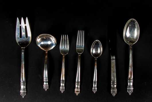 "Towle" Sterling Silver Table Settings for Seven