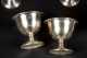 Six Wallace Sterling Silver Sorbet Footed Cups