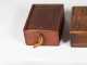 Two Early 19thC Candle Boxes