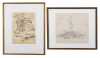 Two Pencil Drawings by George Chinnery, UK, India (1774-1852)