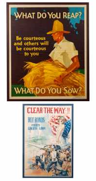 Two 20thC Propaganda Posters