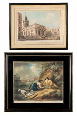 Two English Colored Engravings