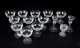 Waterford Crystal Vintage Sherberts and Three Other Crystal Candlesticks