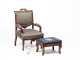 Eastlate Childs Upholstered Arm Chair and Ottoman