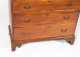 L18thC New England Cherry Five Drawer Tall Chest