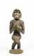 A Large Baule Monkey Bowl Bearing Figure, GbÃ¨krÃ©