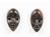 Two Dan Masks, Liberia/CÃ´te D'Ivoire
