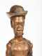 An African Folk Art Carving of a Fisherman