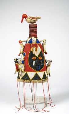 A Yoruba Beaded Crown