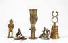 Six Pieces of West African Figural Bronze