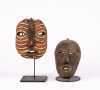 Two Luba/Songye Maskettes, DRC