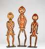 Three Bioma Spirit Figures, Papua New Guinea, Gulf Province, Wapo/Era River