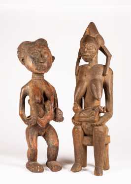A Pair of Large Maternity Figures